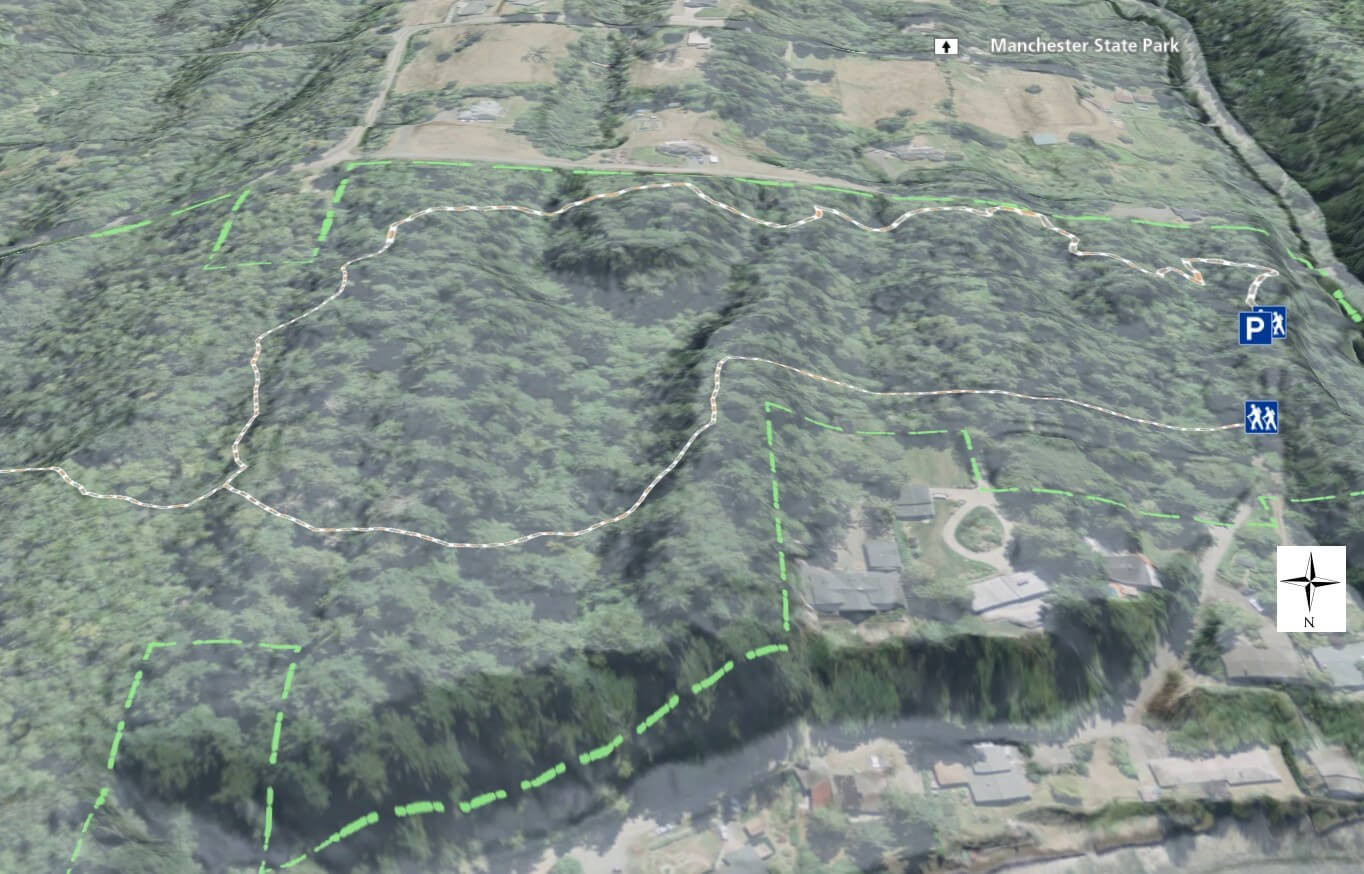 Wynn-Jones Preserve 3D Trail Map