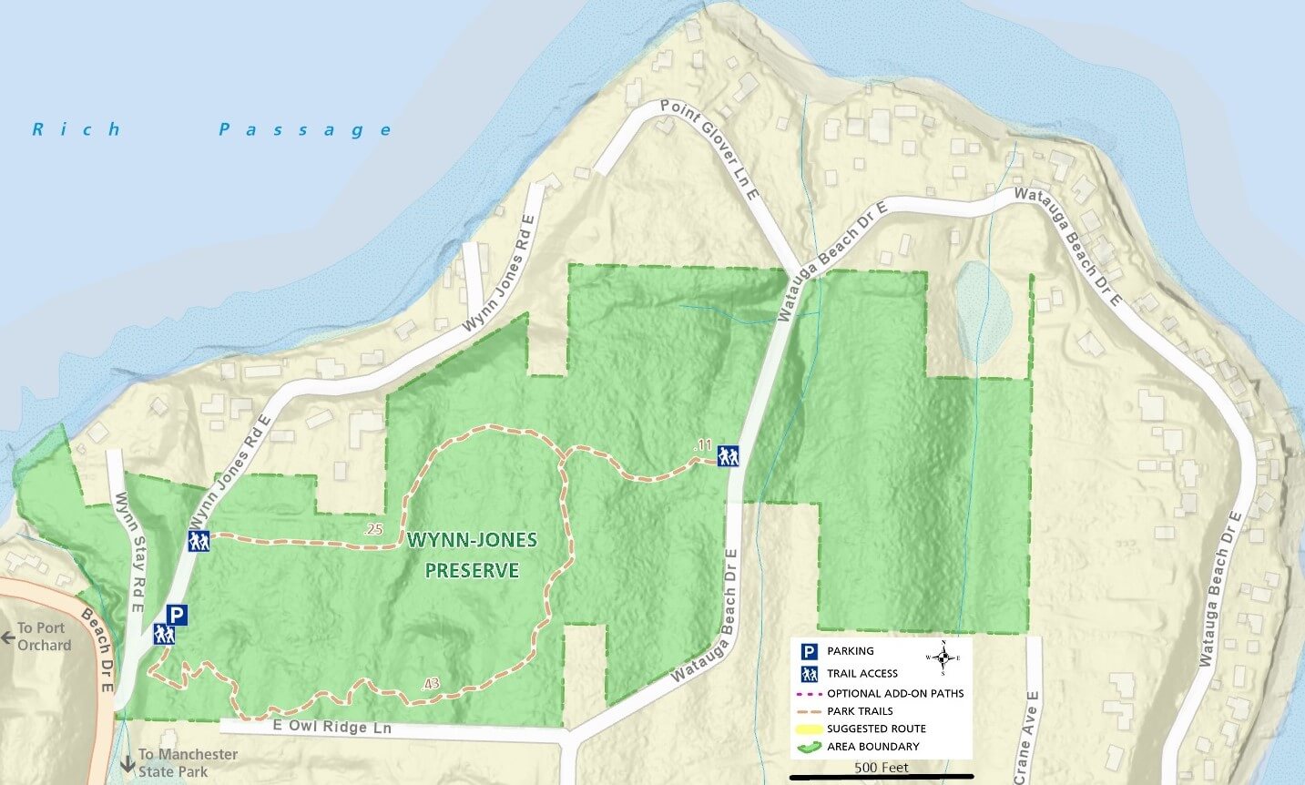 Wynn-Jones Preserve Trail Map