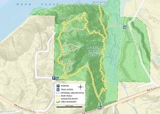 Anderson Landing Preserve Trail Map Thumbmail