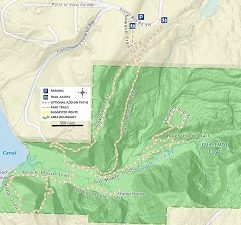 Guillemot Cove Nature Reserve Trail Map - Overview Thumbnail