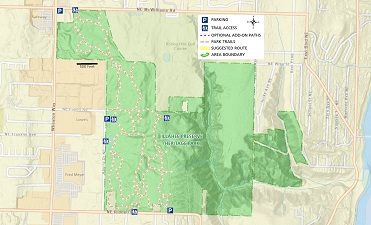 Ilahee Preserve Whole Park Trail Map Thumbnail
